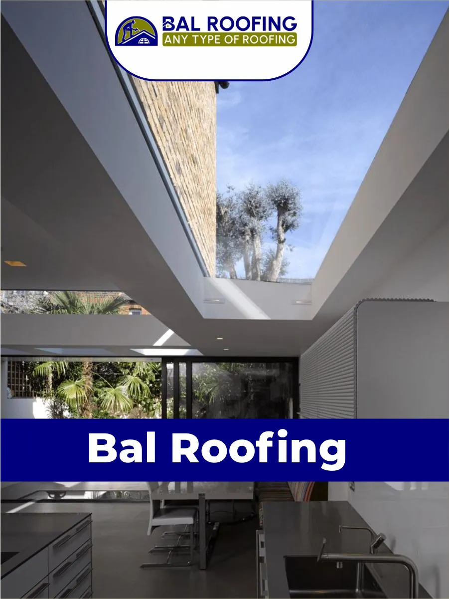 Bal Roofing - Flat Roofing in London - White House with Flat Roof