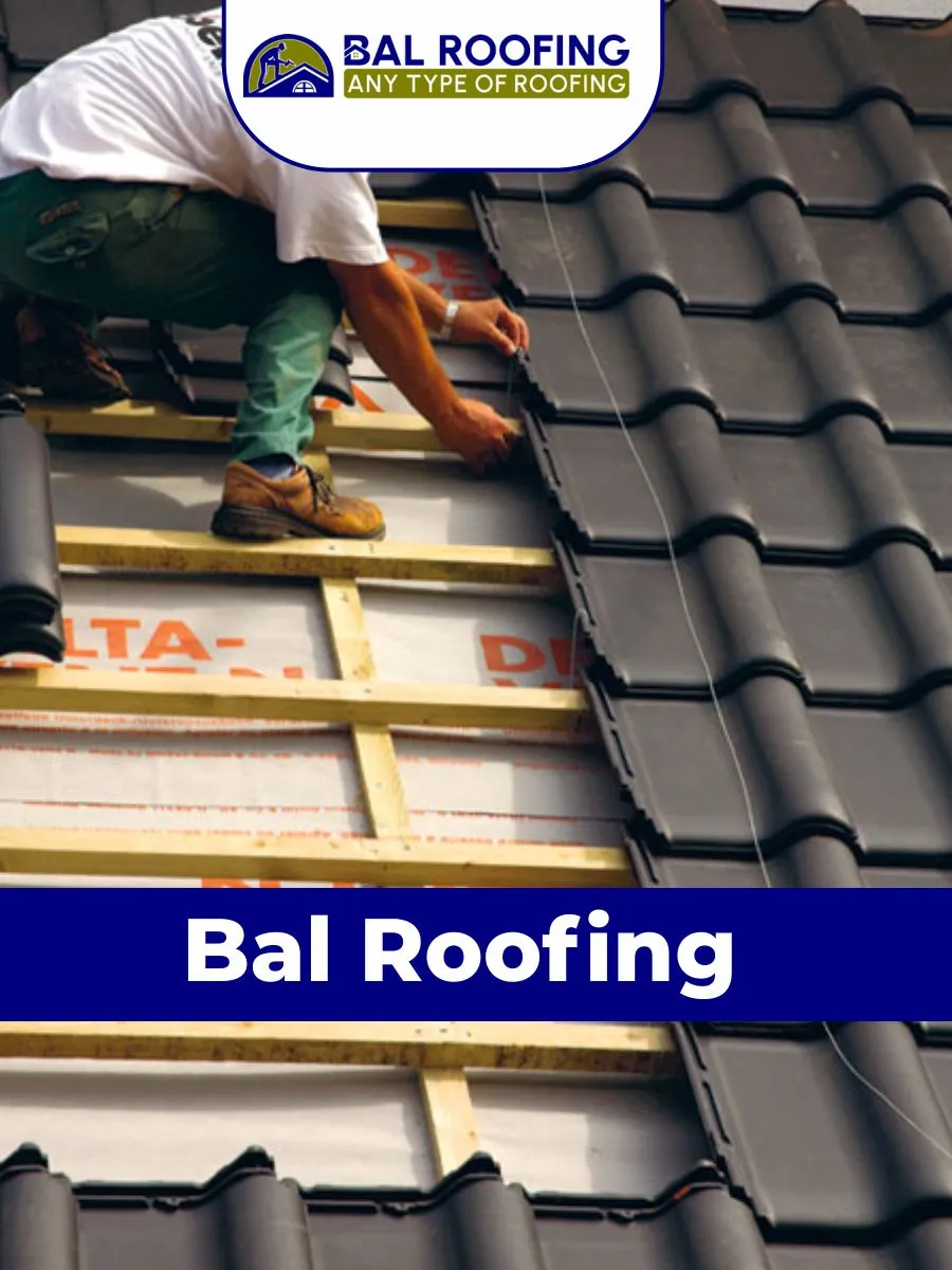Bal Roofing - Roof Repairs in London - Roof Repairing Job in process